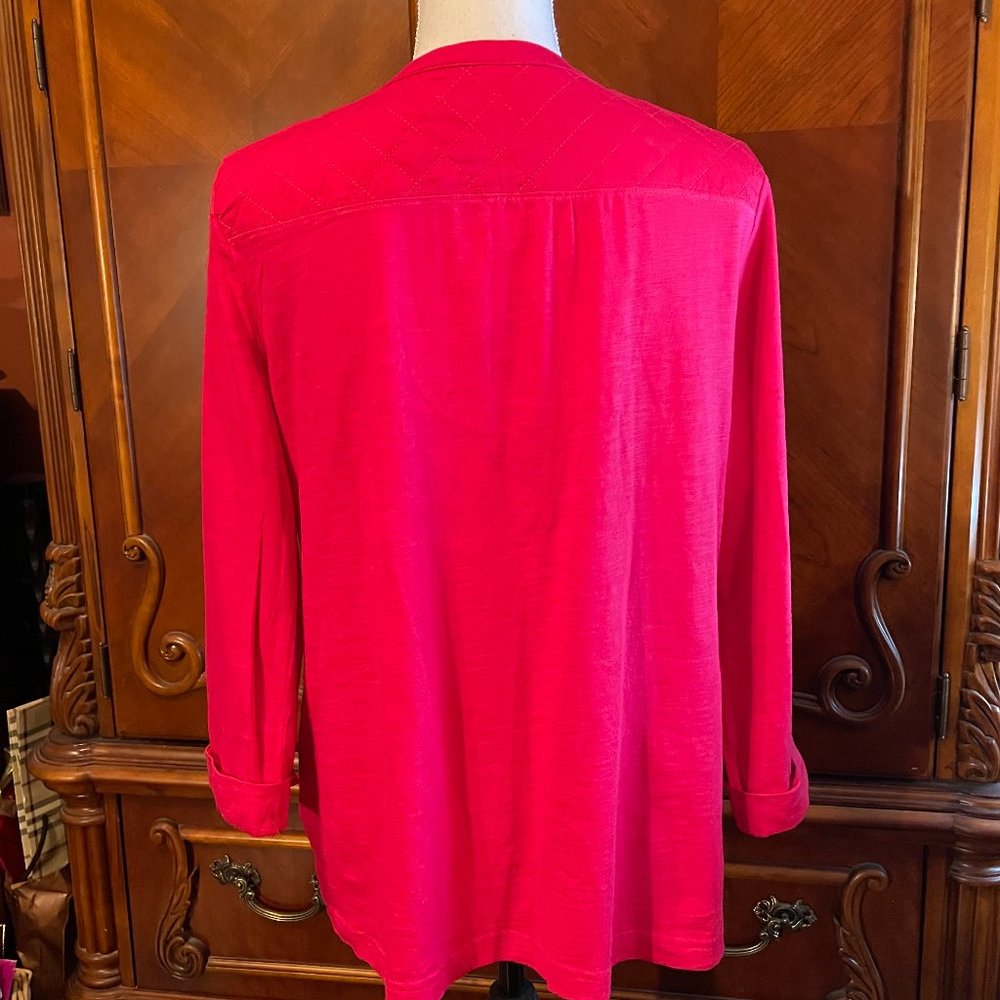 "Croft & Barrow" Red Top - Picture 6 of 8